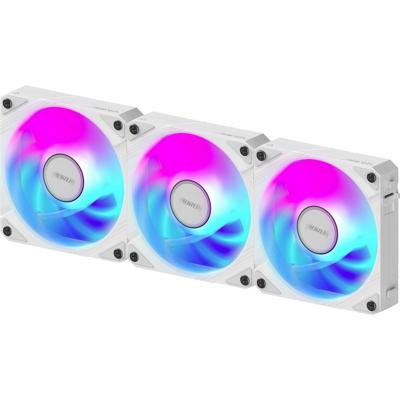 Gigabyte GP-ECFAN1203 ICE PC-ventilator Wit (b x h x d) 120 x 25 x 120 mm