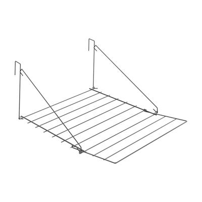 Metaltex droogrek Breda 7m zwart