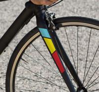 Racefiets voorvork fiets sticker