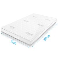 Topdekmatras traagschuim Tencel Deluxe 70x200 dikte 11 cm