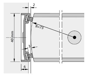 Stijlprofiel uitv.3020 l=2400mm