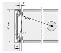 Stijlprofiel uitv.3020 l=2400mm