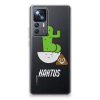 Xiaomi 12T | 12T Pro Telefoonhoesje met Naam Cactus Poo