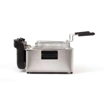 LIVOO DOC217 dubbele friteuse 2 x 3 L roestvrij 3300 W - zwart + grijs