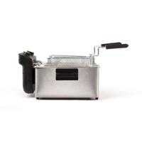 LIVOO DOC217 dubbele friteuse 2 x 3 L roestvrij 3300 W - zwart + grijs