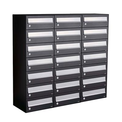 Allux Hive Set 3-Breed, 7-Hoog Zwart - 40030070_3x7