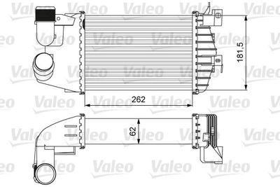 Intercooler, inlaatluchtkoeler 818627