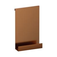 Doucherek Brauer Copper Edition Hangend met Glasklem Koper Geborsteld PVD Brauer