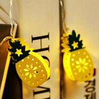 3m ijzer ananas dubbelzijdige USB Plug romantische LED String vakantie licht 20 LEDs Teenage stijl warme Fairy decoratieve Lamp voor Kerstmis bruilo
