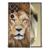 Samsung Galaxy S25 Ultra Hoesje - Leeuw TPU Antishock