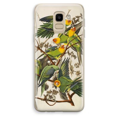 Carolinaparkiet: Samsung Galaxy J6 (2018) Transparant Hoesje