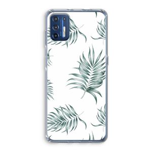 Simple leaves: Motorola Moto G9 Plus Transparant Hoesje