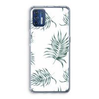 Simple leaves: Motorola Moto G9 Plus Transparant Hoesje