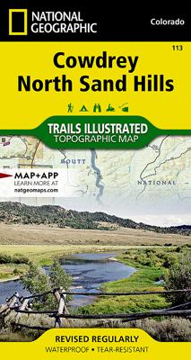 Wandelkaart 113 Cowdrey, North Sand Hills | National Geographic