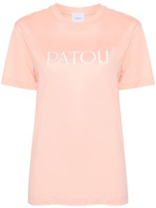 Patou t-shirt en coton biologique à logo imprimé - Orange