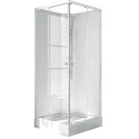 GO by Van Marcke Khone II compleet gesloten douchecabine 90x90cm vierkant 2 schuifdeuren 20048238 GO by Van Marcke Khone II compleet gesloten douchecabine 90x90cm vierkant 2 schuifdeuren 20048238