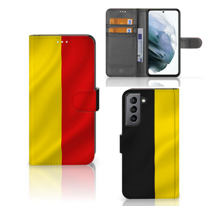 Samsung Galaxy S21 FE Bookstyle Case Belgische Vlag