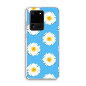Margrietjes: Samsung Galaxy S20 Ultra Transparant Hoesje
