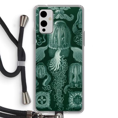 Haeckel Cubomedusae: OnePlus 9 Transparant Hoesje met koord