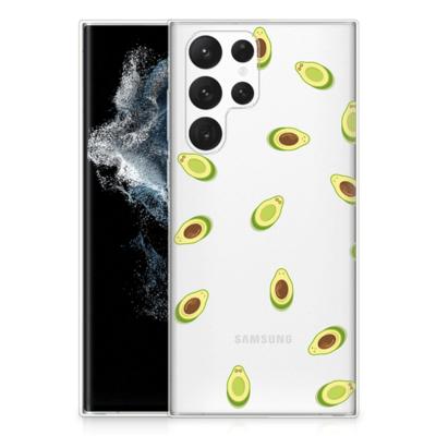 Samsung Galaxy S22 Ultra | Siliconen Case | Avocado Samsung Galaxy S22 Ultra | Siliconen Case | Avocado