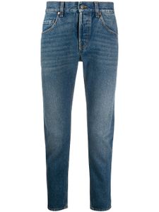 Gucci cropped straight-leg jeans - Bleu