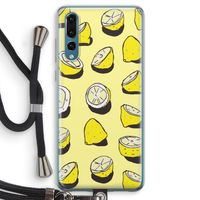 When Life Gives You Lemons...: Huawei P20 Pro Transparant Hoesje met koord