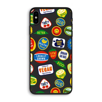 Fruitsticker: iPhone XS Biologisch afbreekbaar hoesje