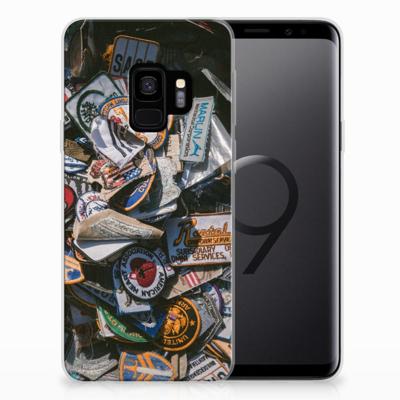Samsung Galaxy S9 | Siliconen hoesje | met foto Badges