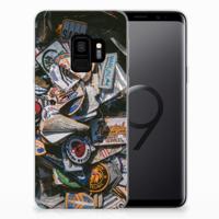 Samsung Galaxy S9 | Siliconen hoesje | met foto Badges Samsung Galaxy S9 | Siliconen hoesje | met foto Badges