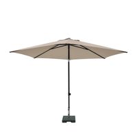 Madison Elba push-up parasol 300cm ecru