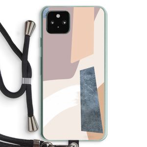Luca: Pixel 5a 5G Transparant Hoesje met koord