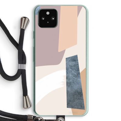Luca: Pixel 5a 5G Transparant Hoesje met koord