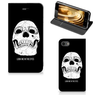 Mobiel BookCase iPhone 7 | 8 | SE (2020) | SE (2022) Skull Eyes Mobiel BookCase iPhone 7 | 8 | SE (2020) | SE (2022) Skull Eyes