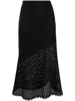 Dorothee Schumacher Graphic Performance macramé midi skirt - Noir - thumbnail