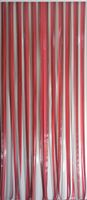 Degor Vliegengordijn Pvc Linten Bordeaux / Rood / Grijs 90 x 220 cm