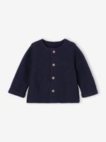 Basics vestje 100% katoen marineblauw
