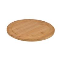 Broodplank - rond - D25 cm - bamboe - serveerplank - snijplank