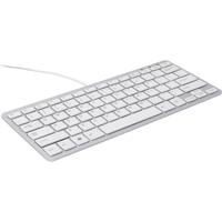R-GO Tools Compact Toetsenbord USB QWERTY, Engels Wit Ergonomisch