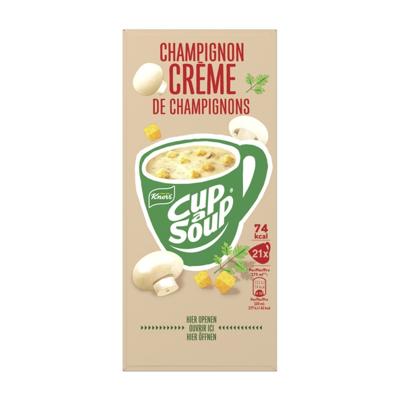 Knorr - Cup-A-Soup Champignon Creme - 21 x 175 ml