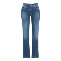 Jeans "recht" van bio-katoen, lichtblauw Maat: 46/L30