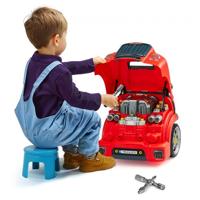 VEVOR Motor Toy 60-delige kinderautoreparatieset vanaf 3 jaar Rood VEVOR Motor Toy 60-delige kinderautoreparatieset vanaf 3 jaar Rood