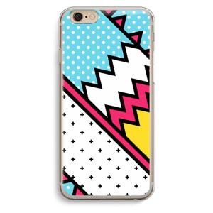 Pop Art #2: iPhone 6 / 6S Transparant Hoesje