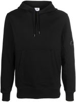 C.P. Company hoodie en coton à logo imprimé - Noir