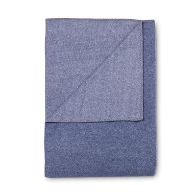 Kayori Kayori Sagano Plaid Bamboo 150x220 Donkerblauw