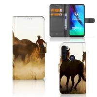 Motorola Moto G Pro | Telefoonhoesje | Met pasjeshouder | Design Cowboy