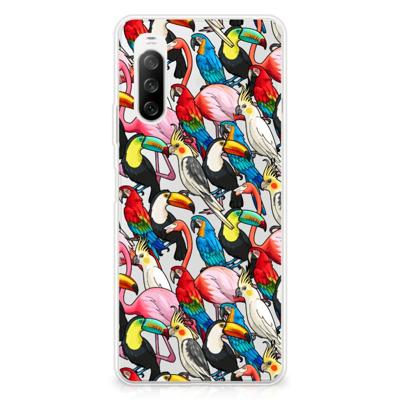 Sony Xperia 10 III | TPU Hoesje | Birds