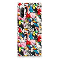 Sony Xperia 10 III | TPU Hoesje | Birds