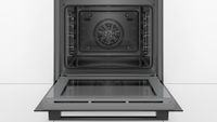 Bosch Serie 4 HBA513BB1 oven 71 l 3400 W A Zwart, Roestvrijstaal - thumbnail