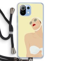 Summer: Xiaomi Mi 11 Lite Transparant Hoesje met koord