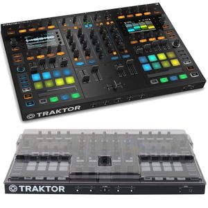 Native Instruments Traktor Kontrol S8 DJ controller + stofkap
